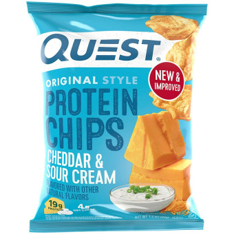 Quest Protein Chips Cheddar (1 bolsa)