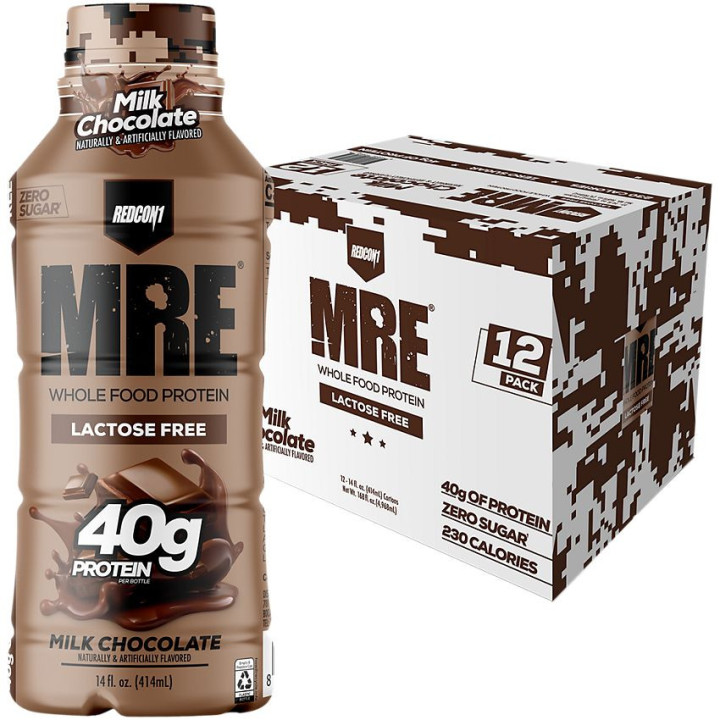 MRE Protein Shake 40 gr Chocolate (1 Drink)
