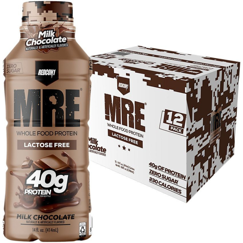 MRE Protein Shake 40 gr Chocolate (1 Drink)
