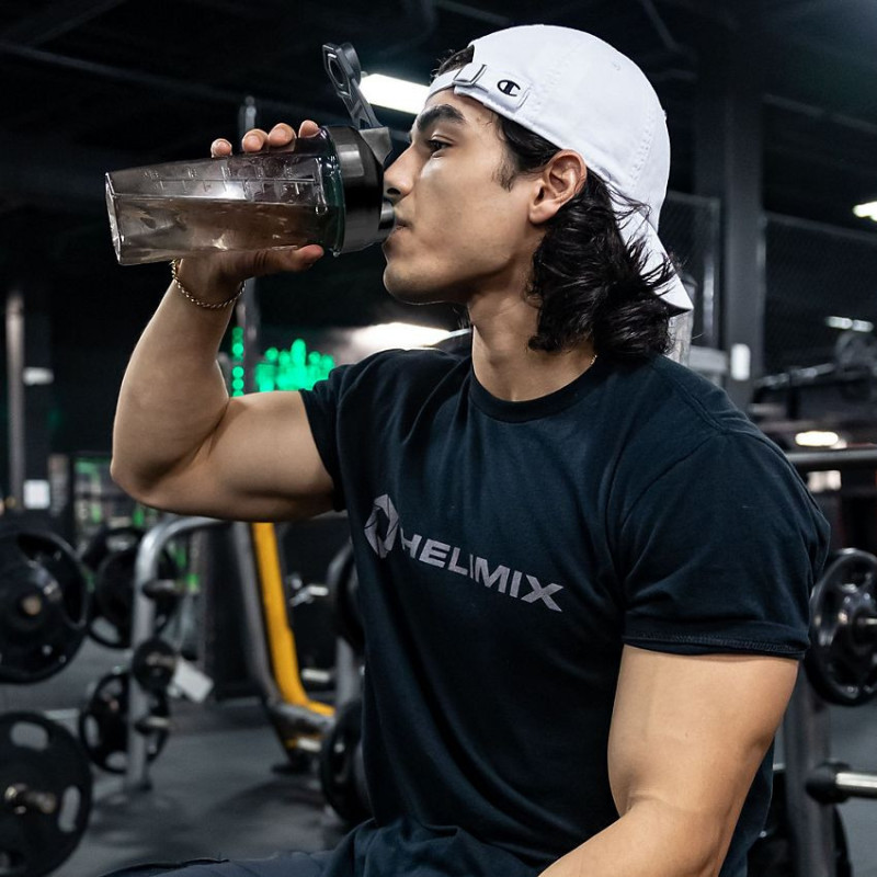 Helimix Shaker Bottle Black (28 fl oz)