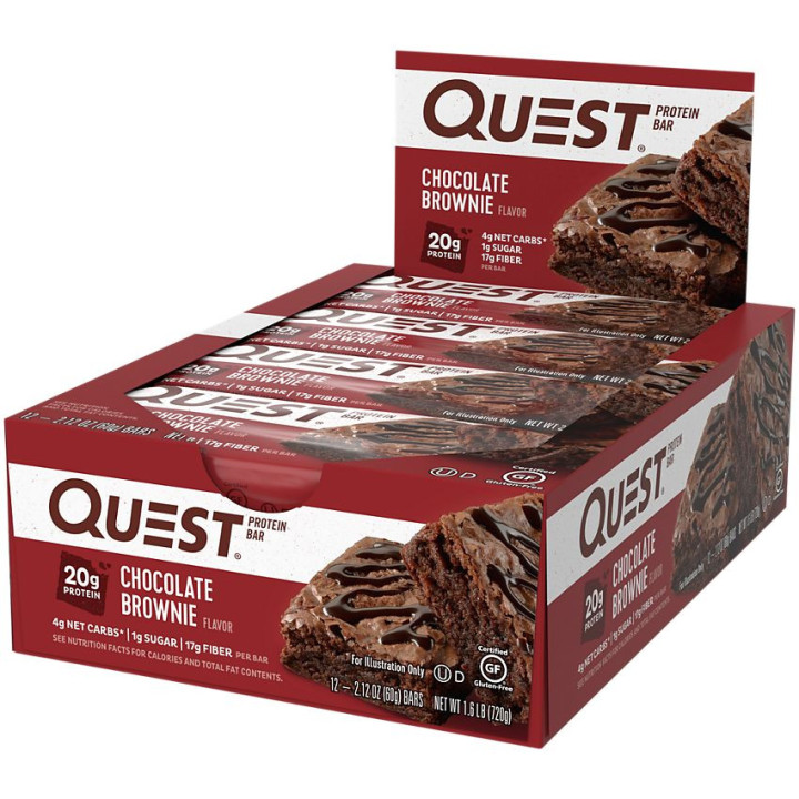 Quest Protein Bar Chocolate Brownie (1 bar)
