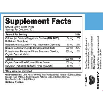Hydrate Electrolyte Peach Mango (40 serv) 0.69 lb