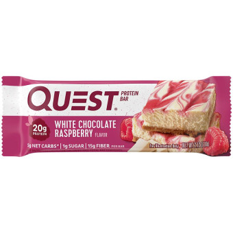 Quest Protein Bar White Chocolate Raspberry (1 bar)