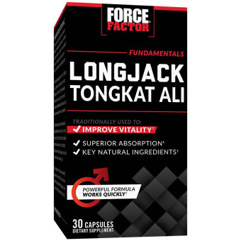 Force Factor Longjack Tongkat Ali (30 cap)