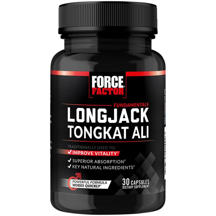 Force Factor Longjack Tongkat Ali (30 cap)