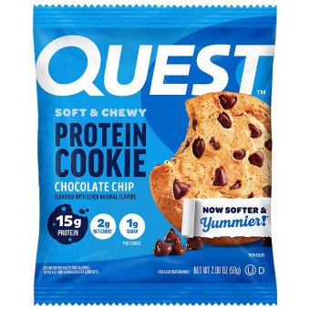 Quest Protein Cookie Chocolate Chip (1 cookie)