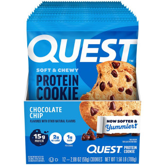 Quest Protein Cookie Chocolate Chip (1 cookie)