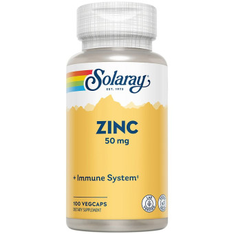 Solaray Zinc 50 mg (100 caps)