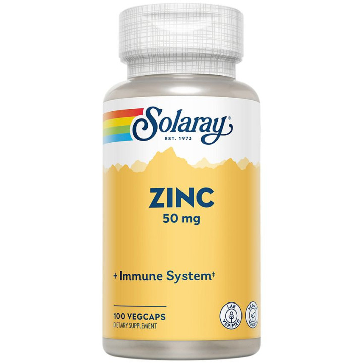Solaray Zinc 50 mg (100 caps)