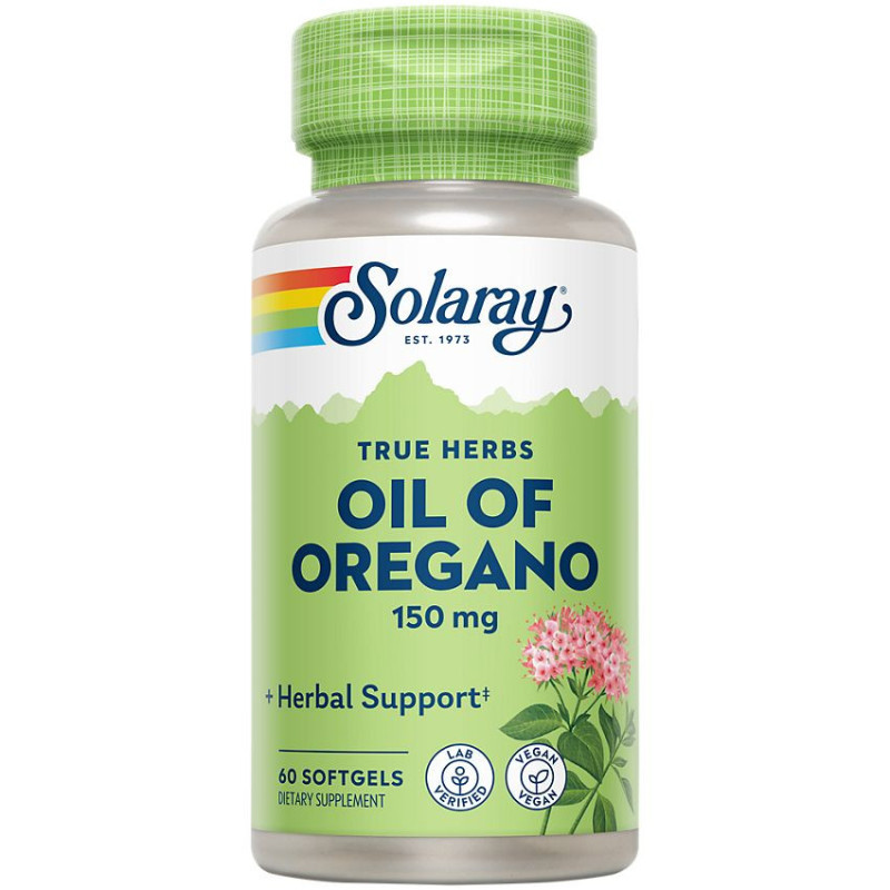 Solaray Oil of Oregano 150 mg (60 soft)