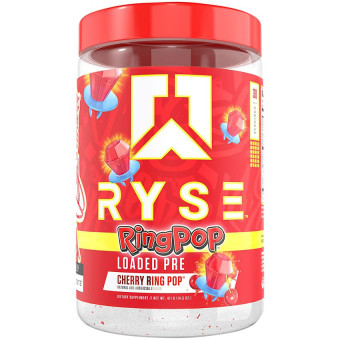Ryse Loaded Pre-Workout Cherry Ring Pop (30 serv)