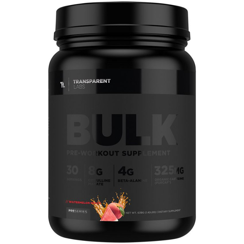 Bulk Black Elite Pre-Training Watermelon Peach (30 Serv) 1.40 lbs