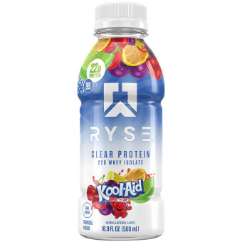 Ryse Clear Whey Kool-Aid Tropical Punch (16.9 Fl Oz. )