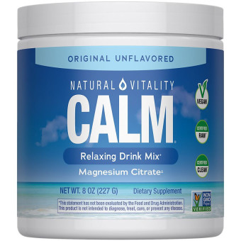 Natural Calm Magnesium Unflavored 350 mg (56 serv)