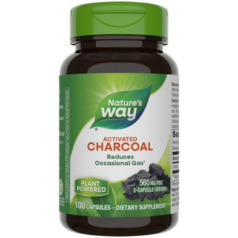 Activated Charcoal 560 mg (100 cap)