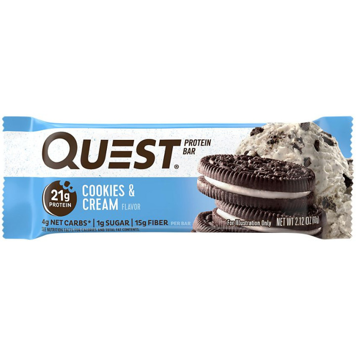 Quest Protein Bar Cookies & Cream (1 barra)