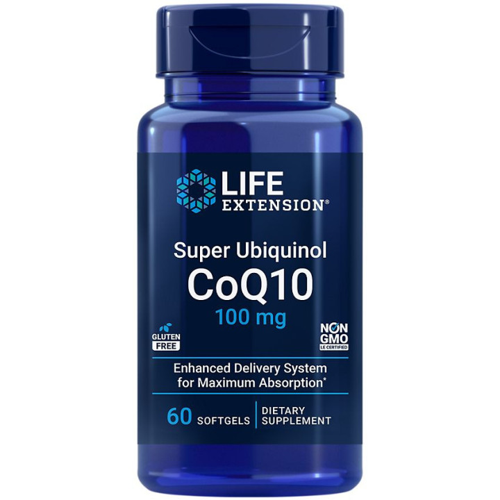 Super Ubiquinol CoQ-10 100 MG (60 soft)