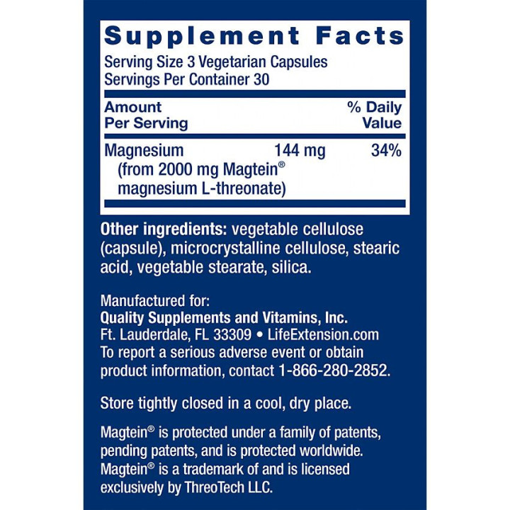 Neuro-Mag 144 mg (90 veg cap)