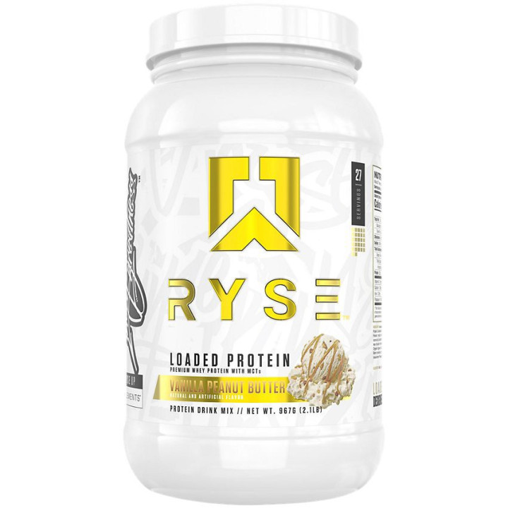 Ryse Loaded Whey Protein Vainilla Peanut Butter (27 sev) 2.1 lb