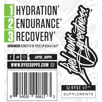 Ryse BCAA + EAA Supports Hydration Strawberry Pineapple (30 serv)