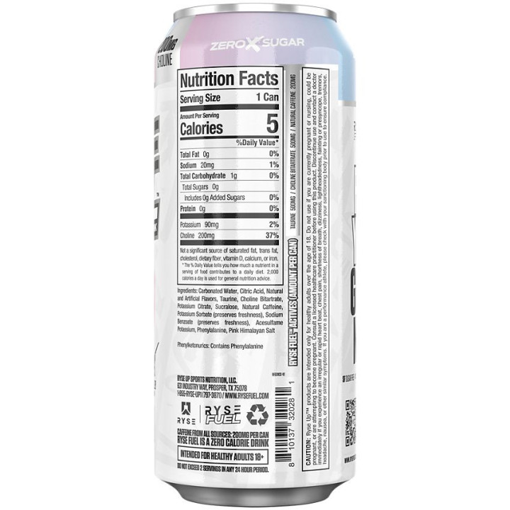 Ryse Energy Drink Cotton Candy (16 fl oz)