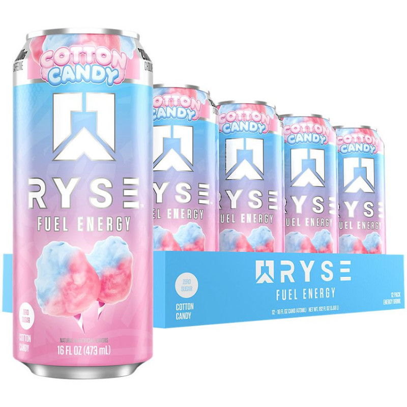 Ryse Energy Drink Cotton Candy (16 fl oz)