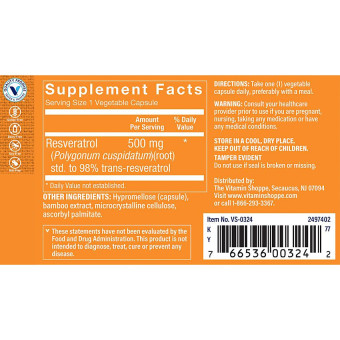 Resveratrol 500 mg (60 cap)