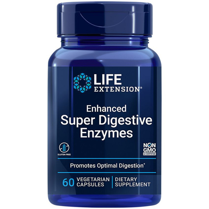 Enhanced Super Digestive Enzymes (60 veg cap)