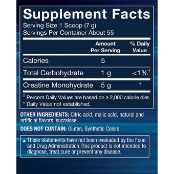 Creatine Monohydrate Powder Cherry Ice 7 g (55 serv)