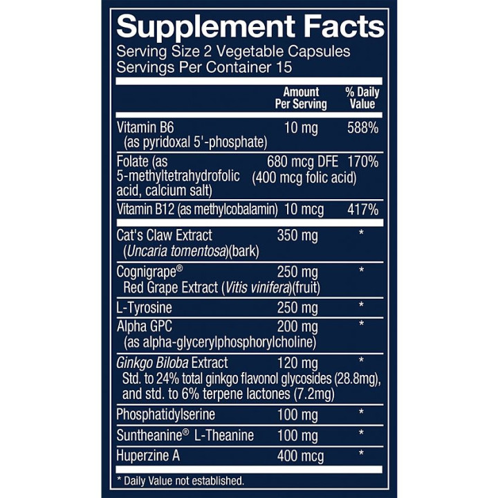 Vthrive Neuro Brain (30 veg cap)