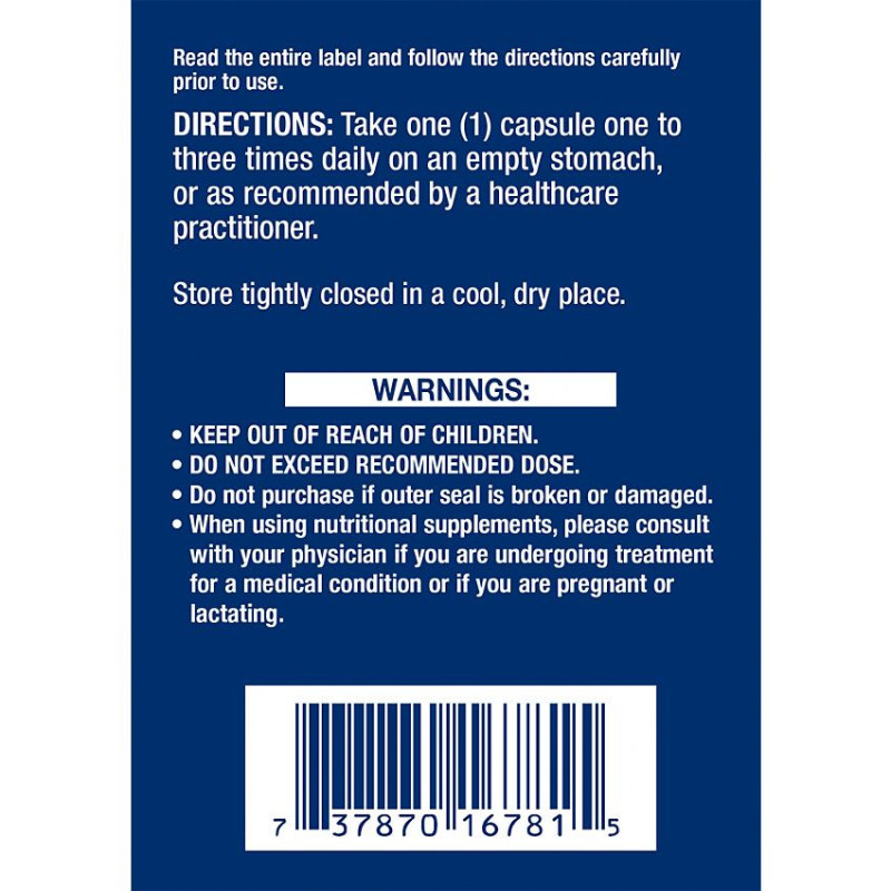 L-Lysine 620 mg (100 veg cap)