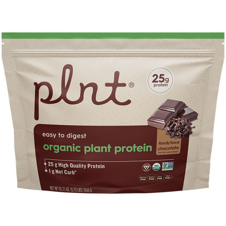 Plnt Organic Protein Chocolate (65 serv) 5.73 lb