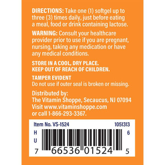 Lactase Enzyme 125 mg (100 soft)