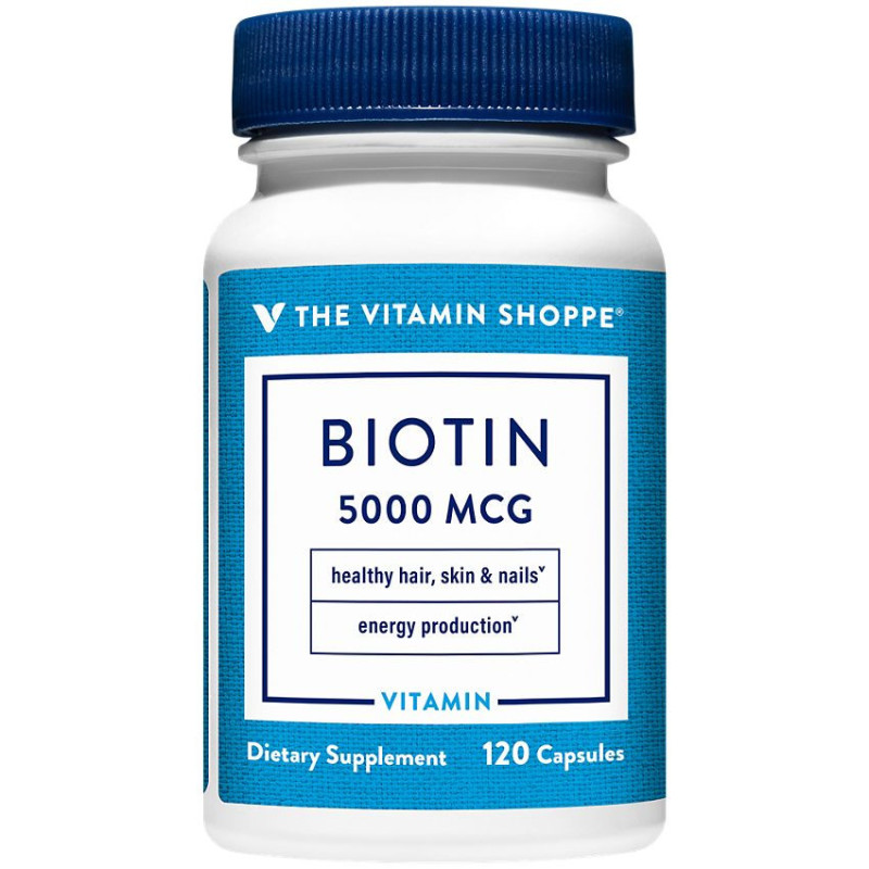 Biotin 5000 mcg (120 cap)