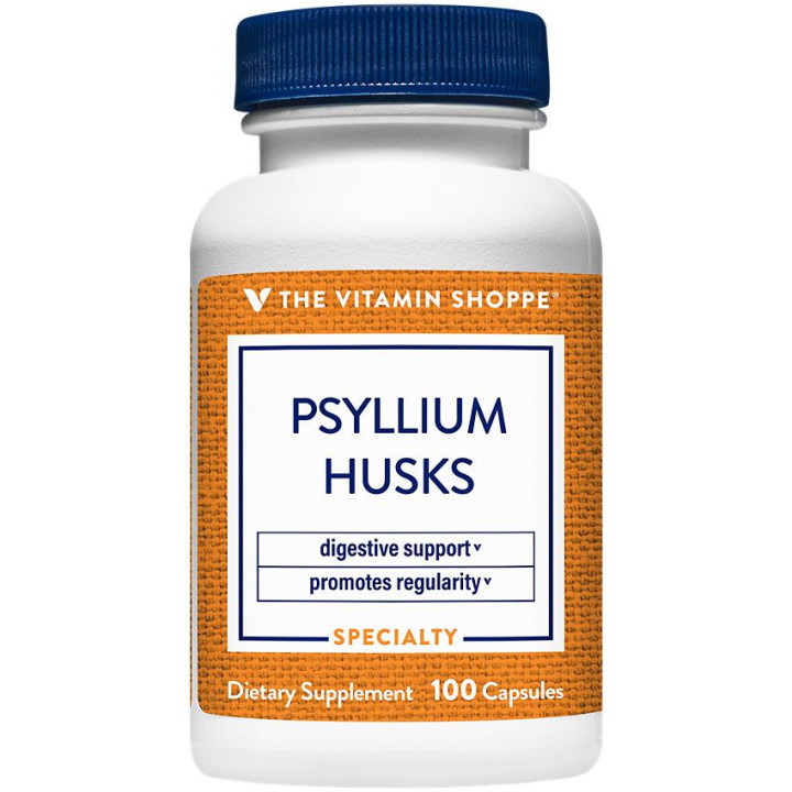 Psyllium Husks 720 mg (100 cap)