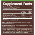 Plnt Organic Lion's Mane 1000 mg (120 cap)