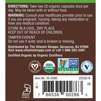 Plnt Organic Lion's Mane 1000 mg (120 cap)
