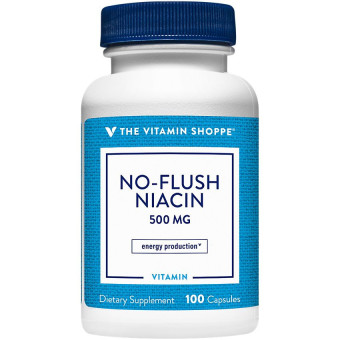 No-flush Niacin Vitamin B3 500 mg (100 cap)