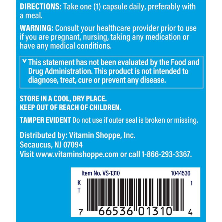 No-flush Niacin Vitamin B3 500 mg (100 cap)