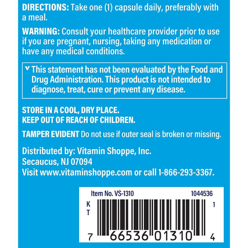 No-flush Niacin Vitamin B3 500 mg (100 cap)