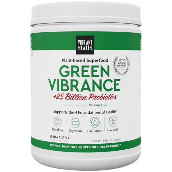 Green Vibrance Powder 23.37oz (60 Serv)