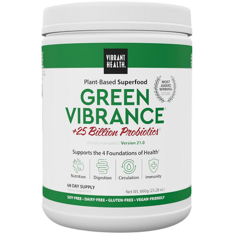 Green Vibrance Powder 23.37oz (60 Serv)
