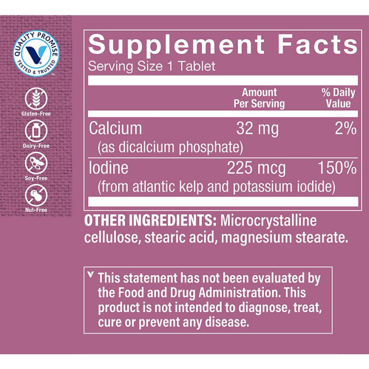 Kelp (Yodo) 225 mcg (300 tab)