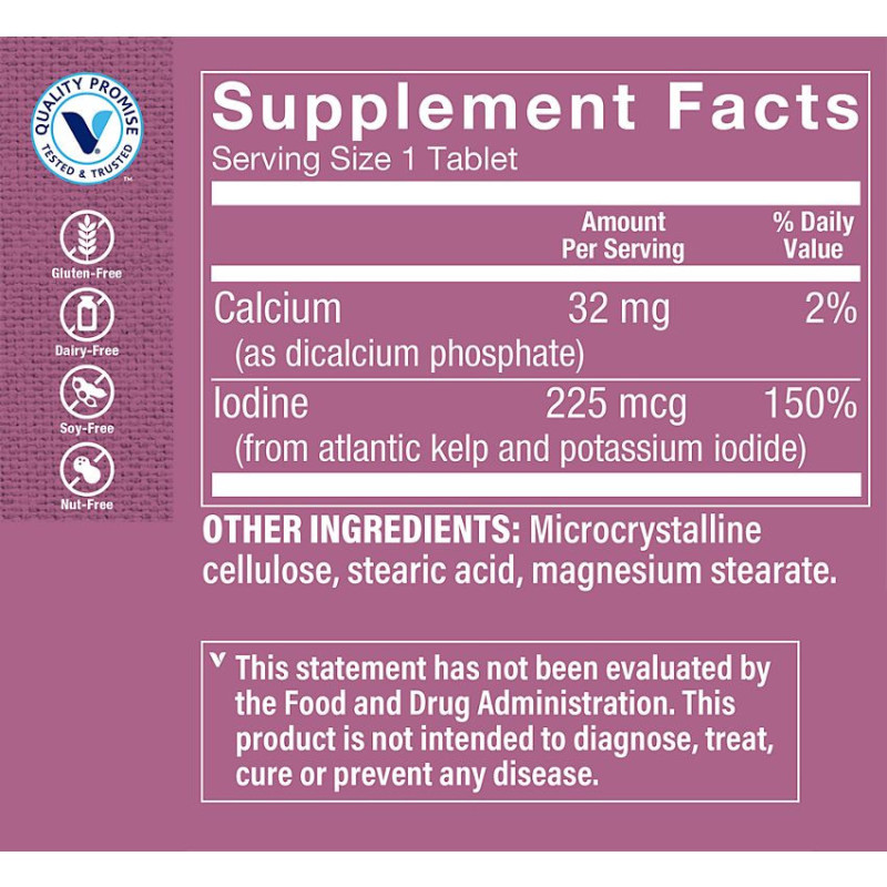 Kelp (Yodo) 225 mcg (300 tab)