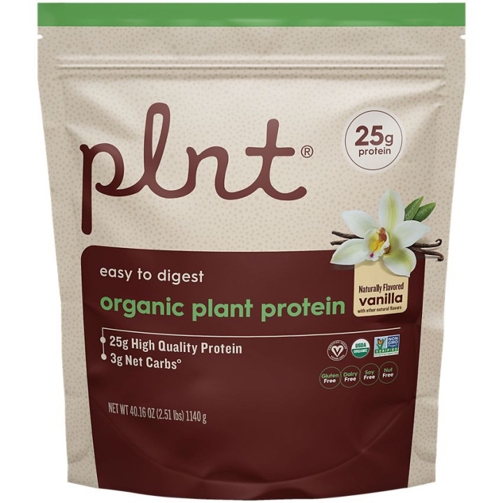 Plnt Organic Protein Vanilla (30 serv) 2.51 lb