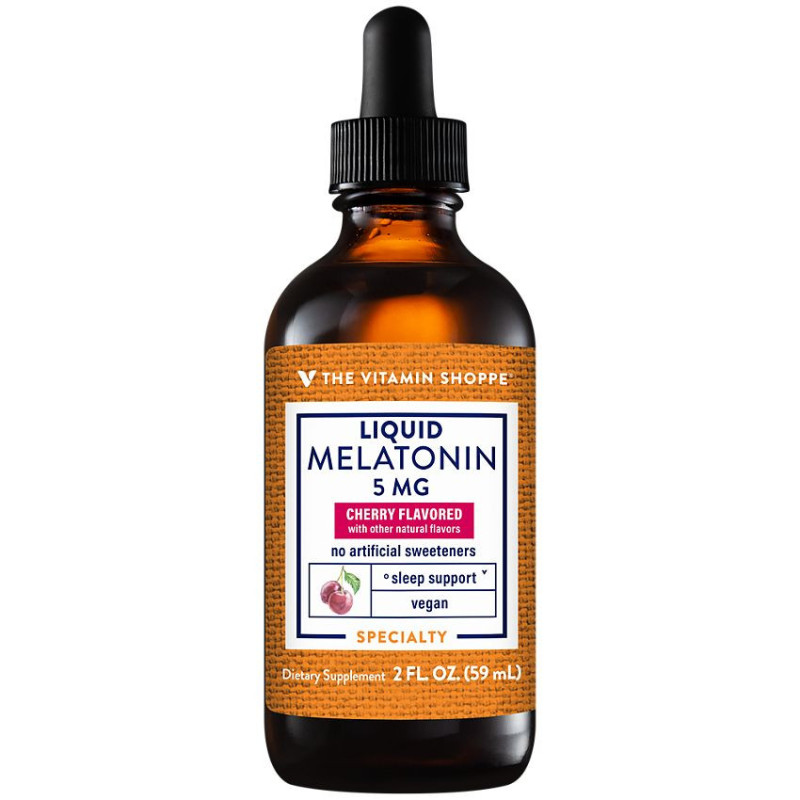 Liquid Melatonin 5 mg Cherry (1 fl. oz)