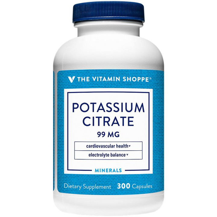 Citrato de Potasio 99 mg (300 cap)