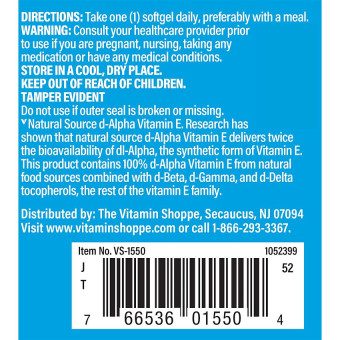 Vitamina E 134 mg - 200 UI (100 soft)