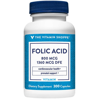 Folic Acid 800 mcg (300 cap)