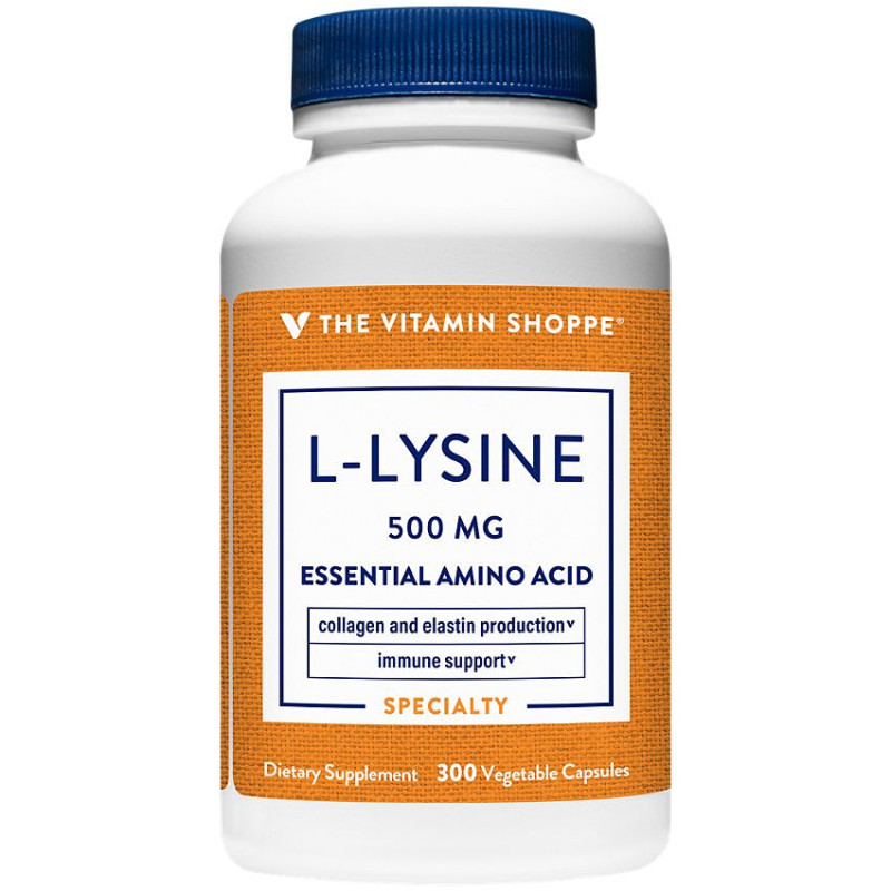 L-Lysine 500 mg (300 cap)
